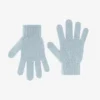 Guantes de lana merina - Azul polar