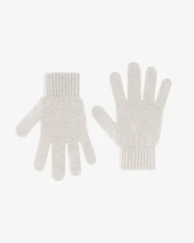 Guantes de lana merina - Blanco óptico