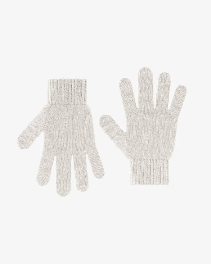 Guantes de lana merina - Blanco óptico