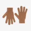 Guantes de lana merina - Camello del Sáhara