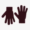 Guantes de lana merina - Rojo sangre