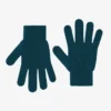 Guantes de lana merina - Verde océano
