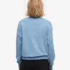 Jersey Classic Organic de cuello redondo para mujer - Azul mar