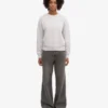 Jersey Classic Organic de cuello redondo para mujer - Mezcla de nieve