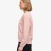 Jersey Classic Organic de cuello redondo para mujer - Rosa descolorido