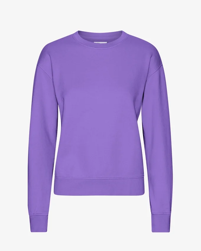 Jersey Classic Organic de cuello redondo para mujer - Ultravioleta