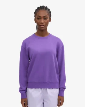 Jersey Classic Organic de cuello redondo para mujer – Ultravioleta