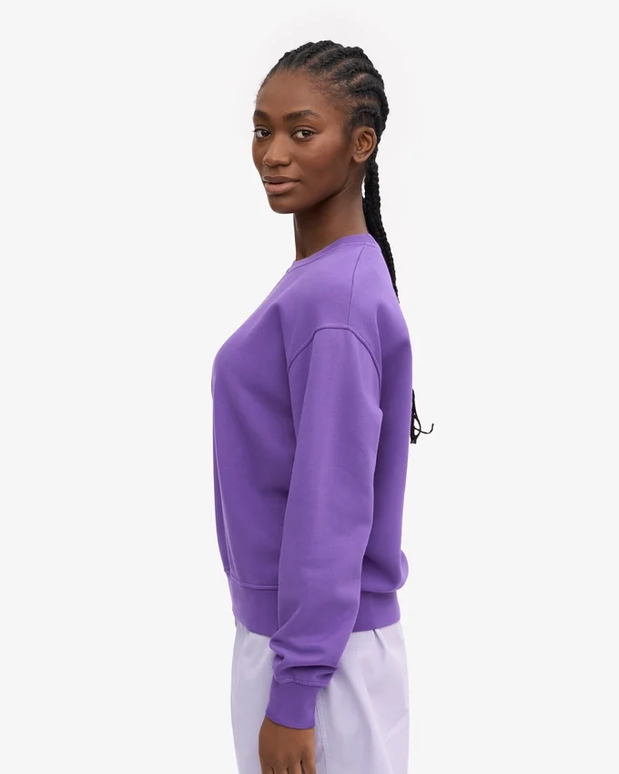 Jersey Classic Organic de cuello redondo para mujer - Ultravioleta