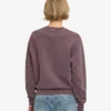Jersey Classic Organic de cuello redondo para mujer - Uva descolorida
