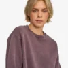 Jersey Classic Organic de cuello redondo para mujer - Uva descolorida