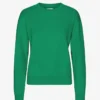 Jersey Classic Organic de cuello redondo para mujer - Verde Kelly
