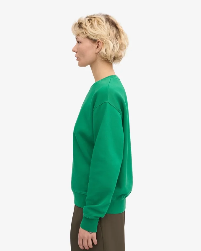 Jersey Classic Organic de cuello redondo para mujer - Verde Kelly