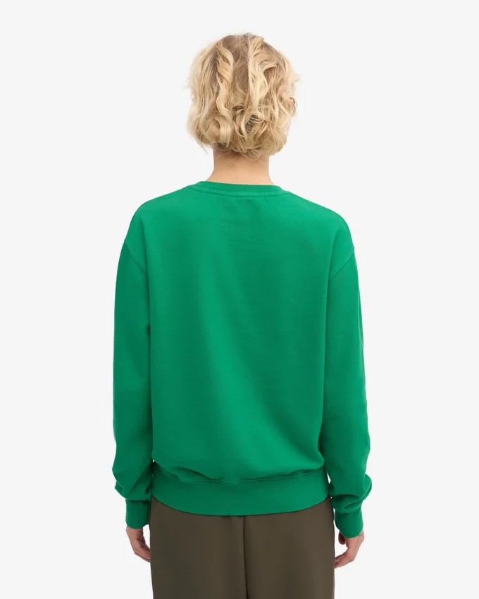 Jersey Classic Organic de cuello redondo para mujer - Verde Kelly