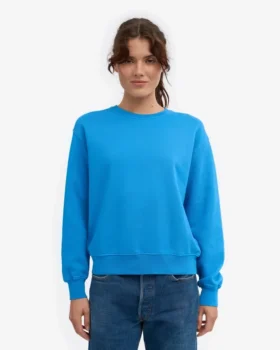 Jersey Classic Organic de manga corta para mujer – Azul Pacífico
