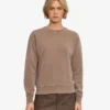 Jersey Classic Organic de mujer - Caqui descolorido