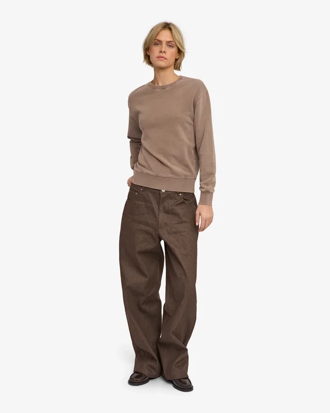 Jersey Classic Organic de mujer - Caqui descolorido