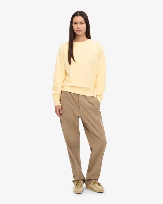 Jersey Classic Organic para mujer - Amarillo suave