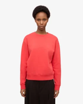 Jersey Classic Organic para mujer – Rojo mandarina