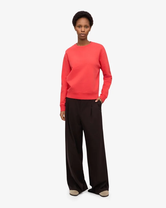 Jersey Classic Organic para mujer - Rojo mandarina