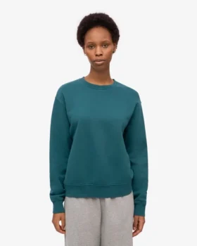 Jersey Classic Organic para mujer – Verde océano