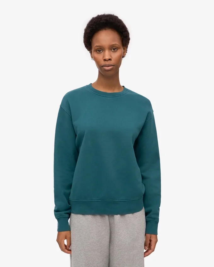 Jersey Classic Organic para mujer - Verde océano