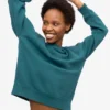Jersey Classic Organic para mujer - Verde océano