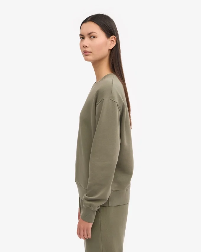 Jersey Classic Organic para mujer - Verde oliva apagado