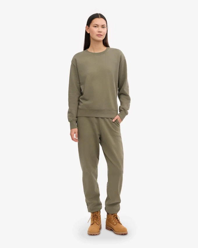 Jersey Classic Organic para mujer - Verde oliva apagado