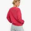 Jersey clásico de cuello redondo Classic Organic para mujer - Rojo descolorido