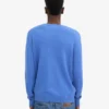 Jersey clásico de lana merina - Azul Pacífico