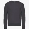 Jersey clásico de lana merina - Gris lava