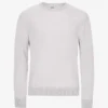 Jersey clásico de lana merina - Mezcla de nieve