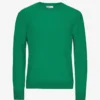 Jersey clásico de lana merina - Verde Kelly