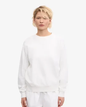 Jersey clásico de mujer Classic Organic de algodón orgánico – Blanco óptico