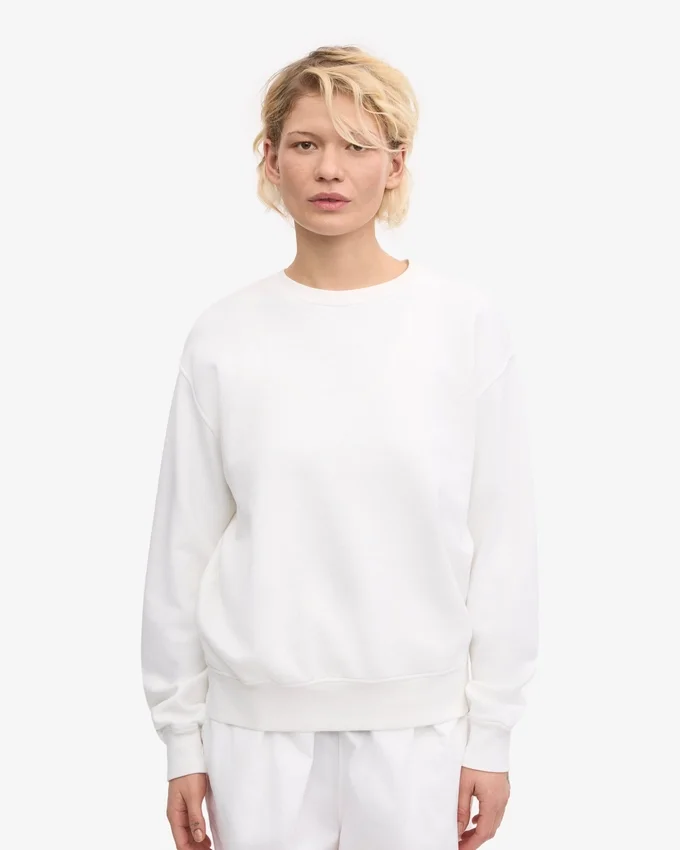 Jersey clásico de mujer Classic Organic de algodón orgánico - Blanco óptico