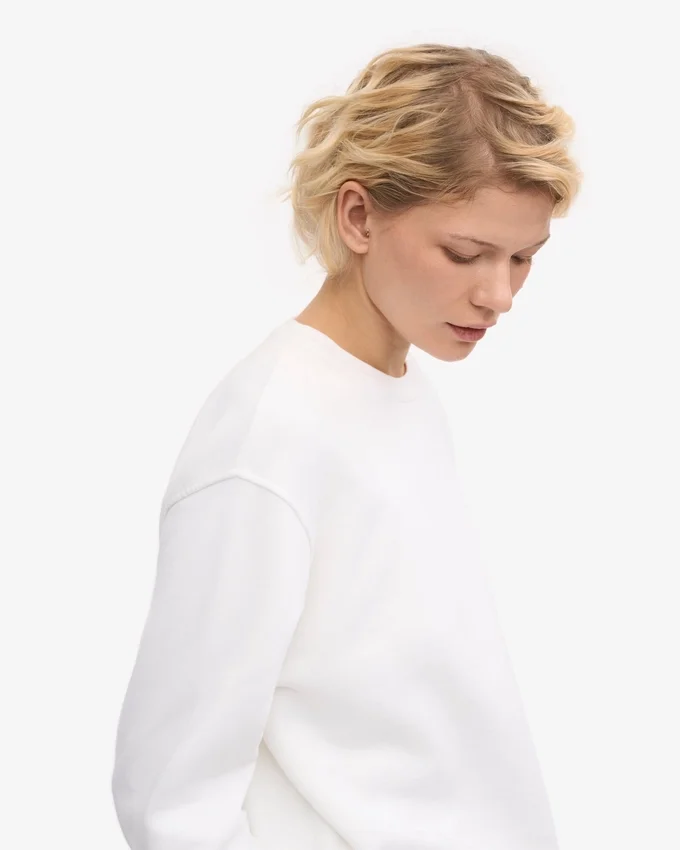 Jersey clásico de mujer Classic Organic de algodón orgánico - Blanco óptico