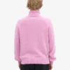 Jersey de cuello alto de lana merina - Flor de cerezo
