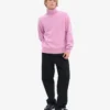 Jersey de cuello alto de lana merina - Flor de cerezo