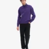 Jersey de cuello alto de lana merina - Ultravioleta