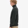 Jersey de cuello alto de lana merina - Verde cazador