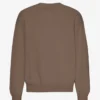 Jersey de cuello alto orgánico oversize - Marrón cedro