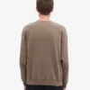 Jersey de cuello alto orgánico oversize - Marrón cedro