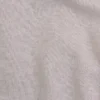 Jersey de cuello redondo de lana merina ligera - Blanco marfil