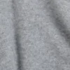Jersey de cuello redondo de lana merina ligera - Gris jaspeado