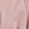 Jersey de cuello redondo de lana merina ligera - Rosa descolorido