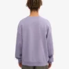 Jersey de cuello redondo oversize de algodón orgánico - Jade púrpura