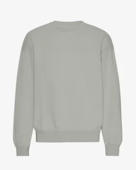Jersey de cuello redondo oversize orgánico - Azul acero