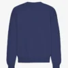Jersey de cuello redondo oversize orgánico - Azul marino