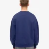 Jersey de cuello redondo oversize orgánico - Azul marino