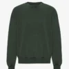 Jersey de cuello redondo oversize orgánico - Bosque de medianoche